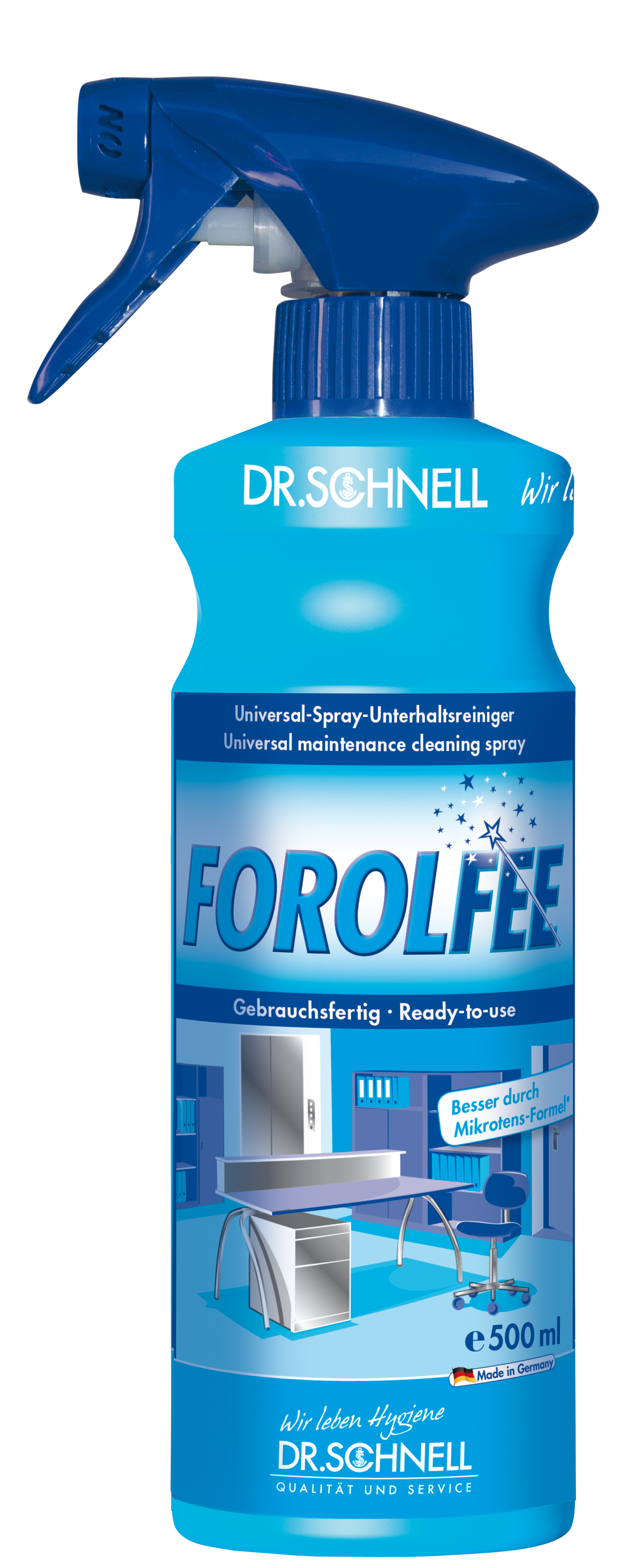 Forolfee 500ml Sprühflasche Universalreiniger ,Dr.Schnell,,